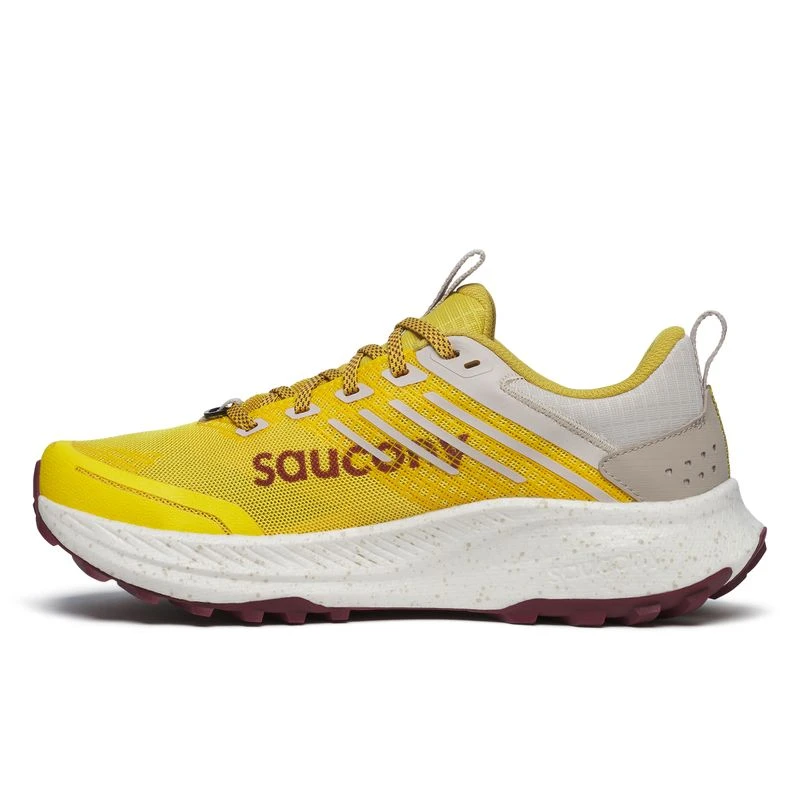 Saucony Womens Ride Tr2 Trail Running Shoes Yellow Sportpursuit