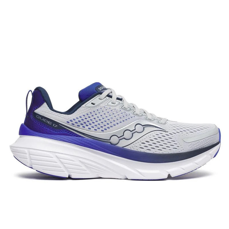 Saucony guide hombre blanco best sale
