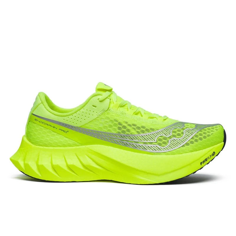 Saucony Mens Endorphin Pro 4 Running Shoes Yellow Sportpursuit