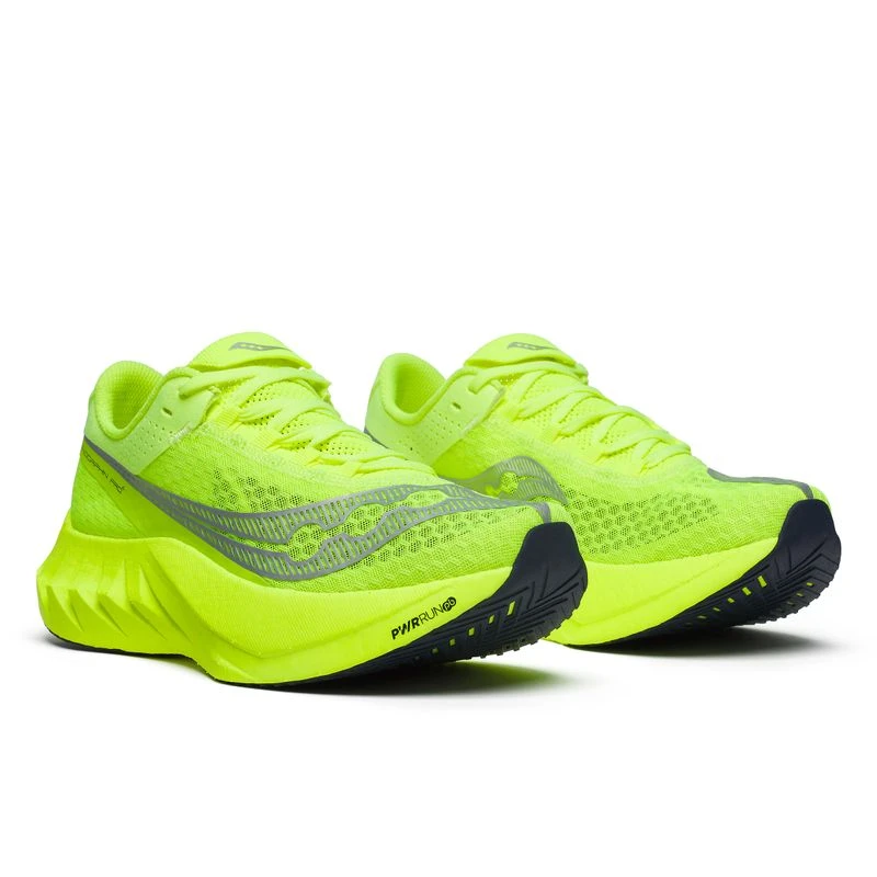 Saucony Mens Endorphin Pro 4 Running Shoes Yellow Sportpursuit