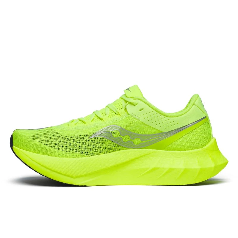 Saucony Mens Endorphin Pro 4 Running Shoes Yellow Sportpursuit