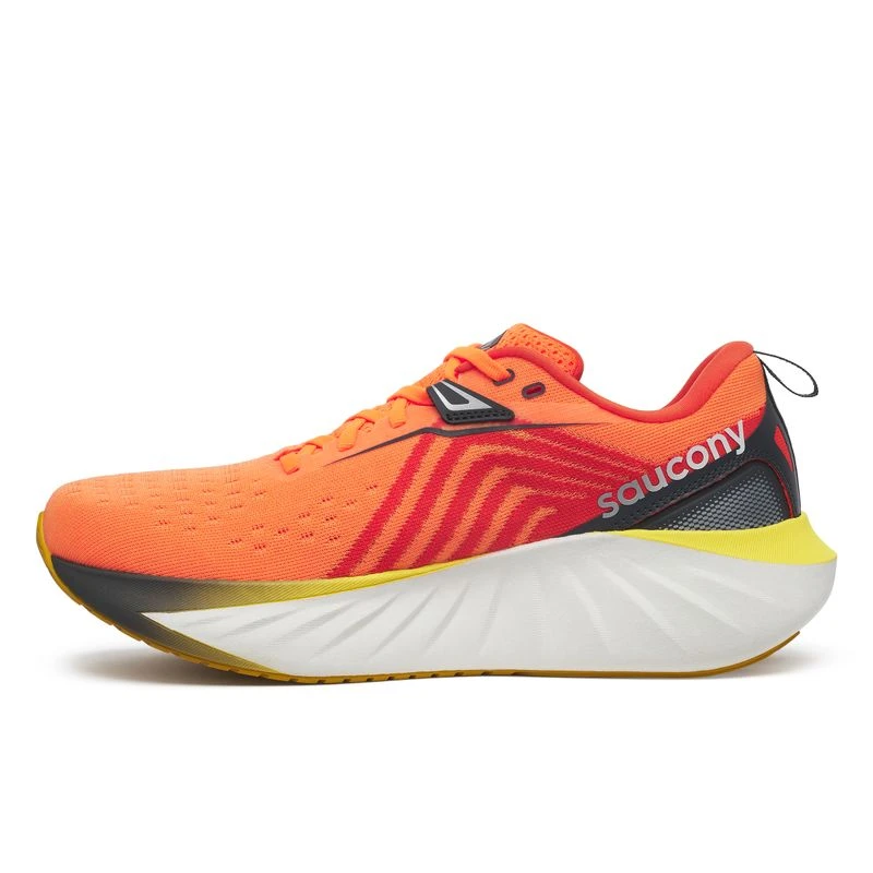Saucony Mens Triumph 22 Running Shoes Orange Sportpursuit