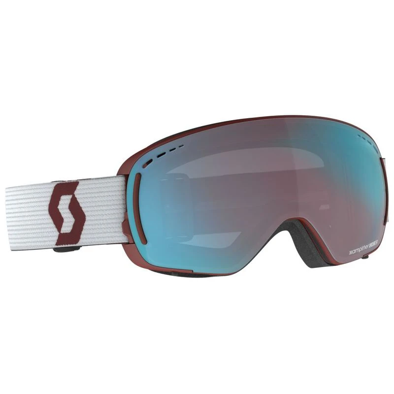 Scott Lcg Compact Ski & Snowboarding Goggles (Team Red/White) Sportp