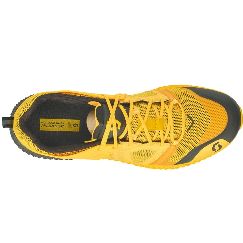 Scott Mens Kinabalu Power Running Shoes Yellow Black Sportpursuit