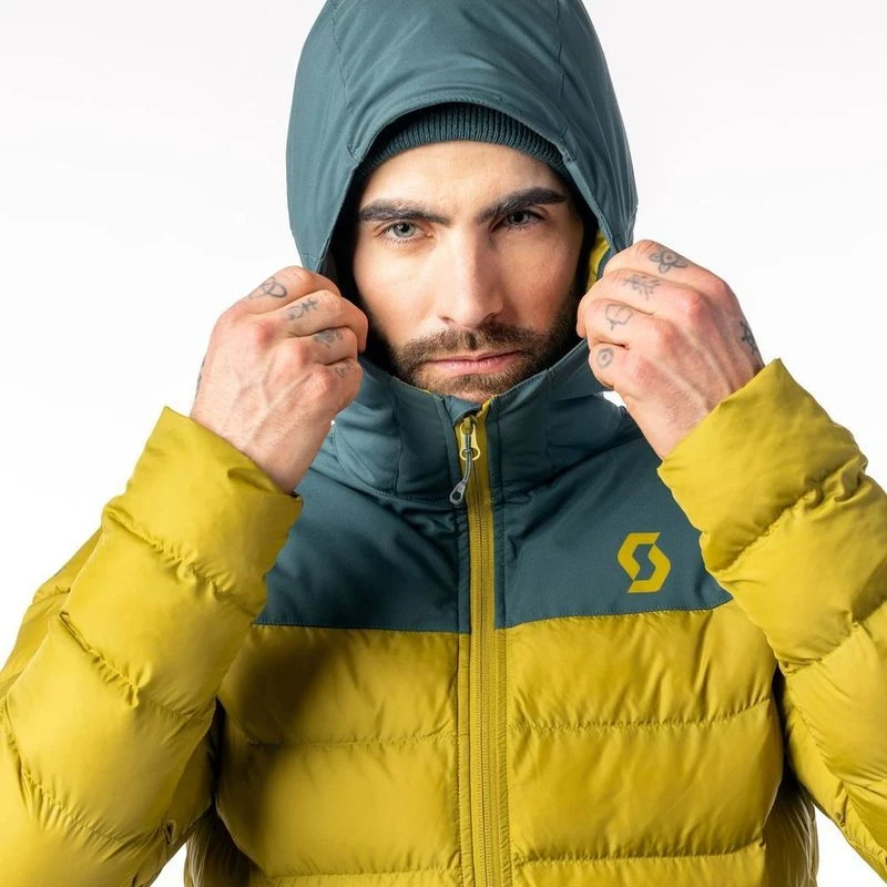Scott Mens Insuloft Warm Jacket Aruba Green Savanna Green Sportpur