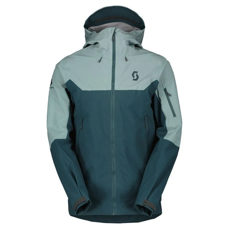 Scott Mens Explorair 3L Jacket (Northern Mint Green/Aruba Green) | Spo