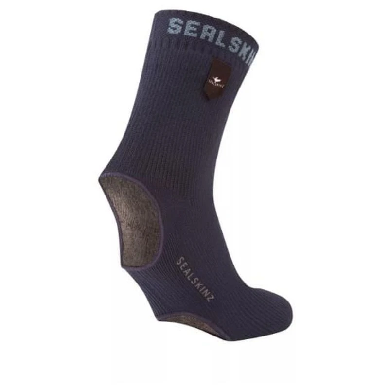 Sealskinz Thetford Waterproof All Weather Cycle Socks (Navy  display picture 2
