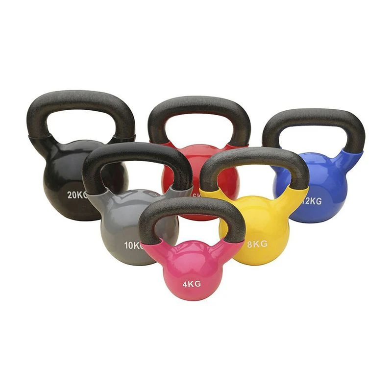 Kettlebell Réglable 5-12 Lbs (5.4 Kg) Bleu Fonte - Idéal Fitness Homme/femme, Marque Yanzhi