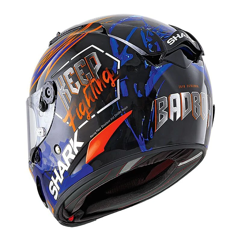 Shark Race-R Pro Lorenzo Catalunya GP 2019 GP Motorbike Helmet (Black/