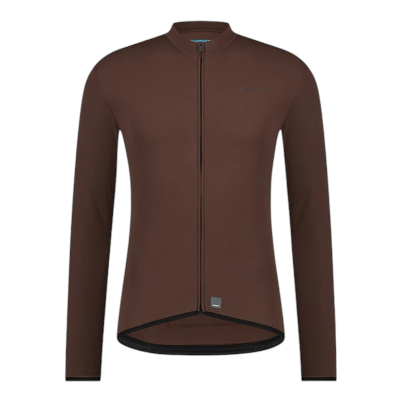 Shimano Mens PCWJSPWUE13M Cycling Jersey (Brown