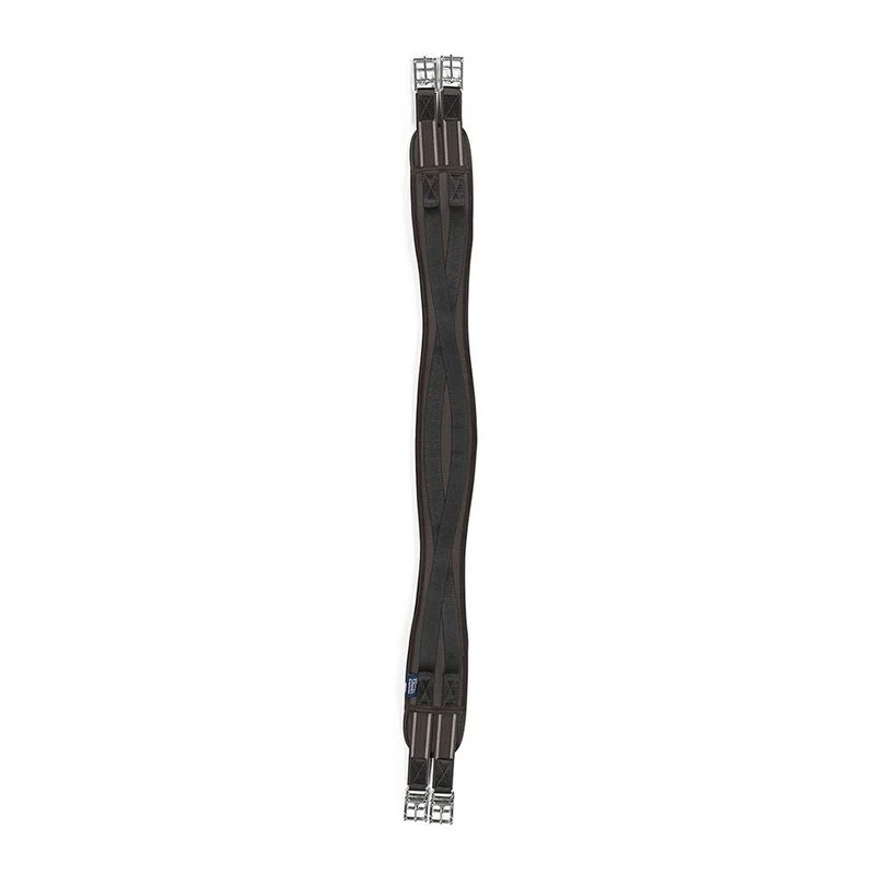 Sangle De Dressage En Mousse à Mémoire De Forme Shires - Noir, Ergonomique, Absorbe Les Chocs - Pour Chevaux