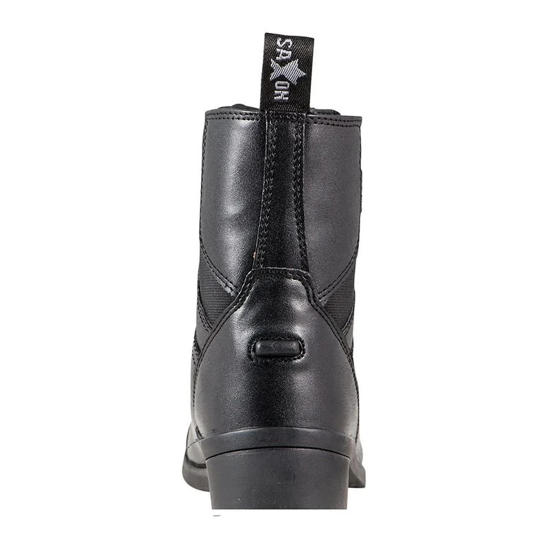 Bottes Paddock Enfants Saxon Bottes De Paddock Zippées Saxon Syntovia Pour Enfants - Neuves, Marron, Tailles Enfant ! Bottes Enfant écurie Paddock