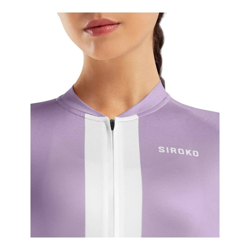 Siroko Womens M3 Acadia Jersey Purple Sportpursuit