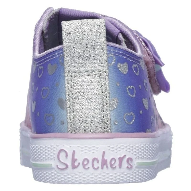Shuffle lite sales glitter sneaker skechers
