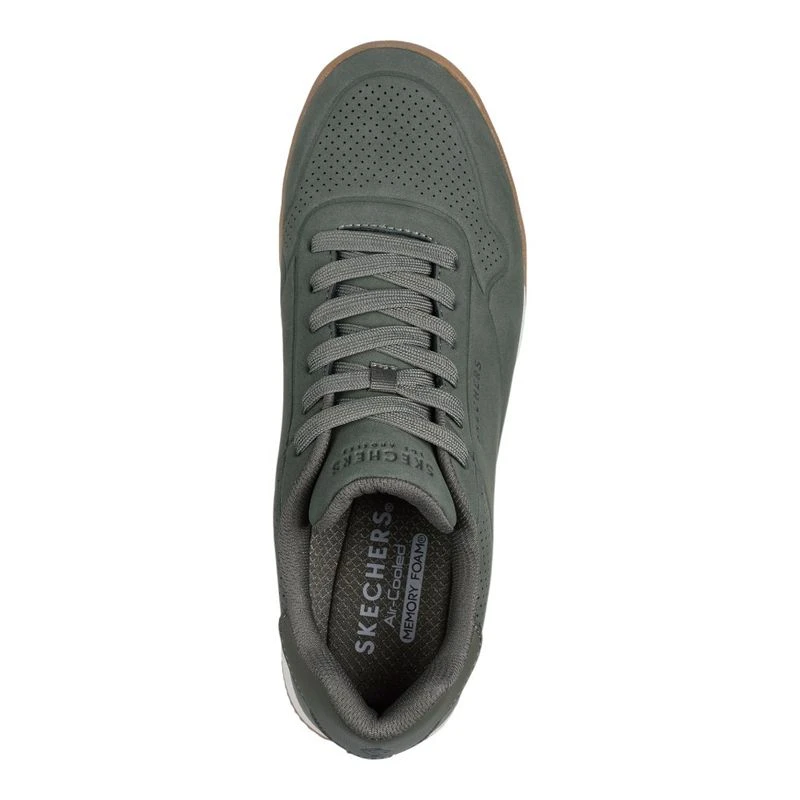 Skechers memory foam mens olive online