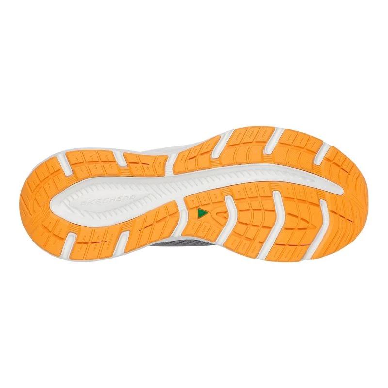 Mens orange skechers sales
