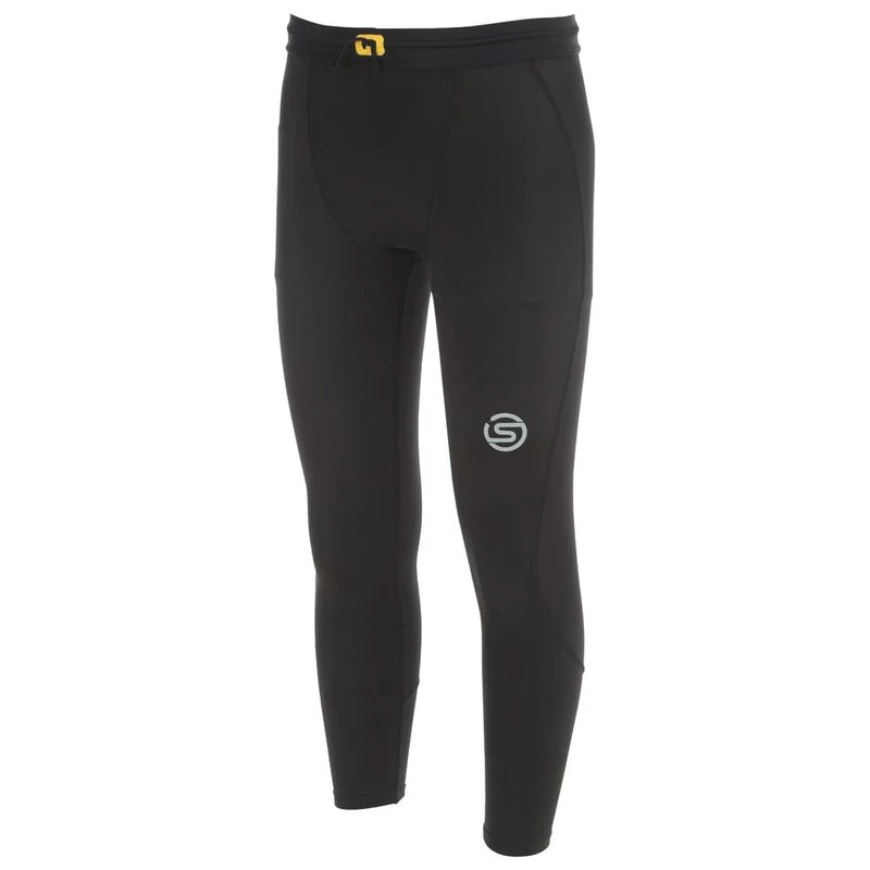Skins Mens Series 3 Travel Recovery Long Tights Black Sportpursu