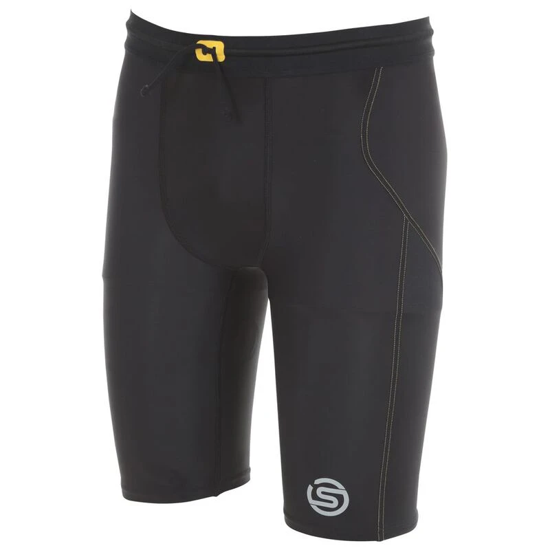 Skins A400 Womens Compression Shorts (Black/Silver)