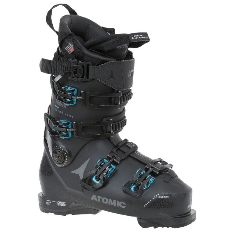 Atomic Mens Hawx Prime 130 S GW Ski Boots (Black/Blue) | Sportpursuit.