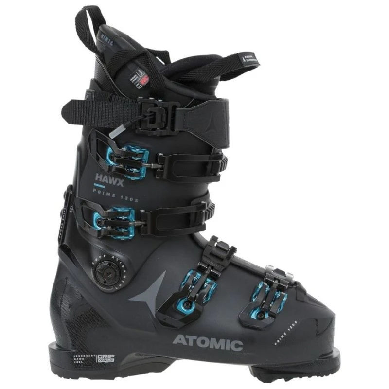 Atomic Mens Hawx Prime 130 S GW Ski Boots (Black/Blue) | Sportpursuit.