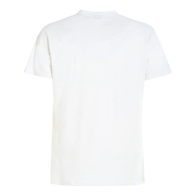 【SULVAM】WHITE SHORT SLEEVECUT T-SHIRTS T-shirt z krótkim rękawem biały gładki - Coccodrillo