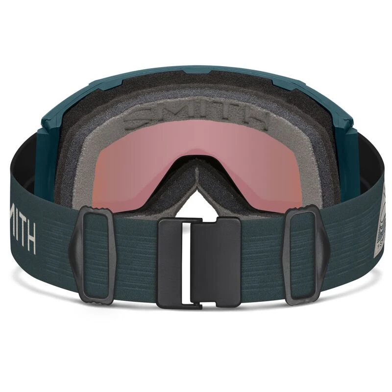 Maschera Da Sci Smith Frontier - Doppia Lente Cilindrica - Trattamento Antiappannante Fog-X - Compatibile Con Casco - Media Vestibilità
