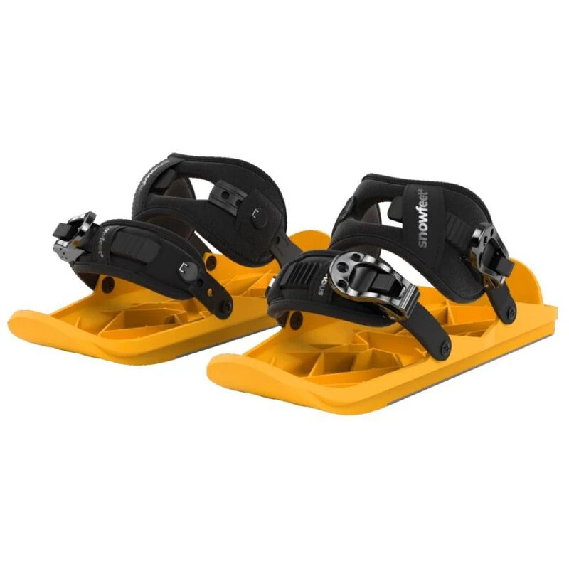 Snowfeet Snowfeet X Mini Skis Yellow Sportpursuit