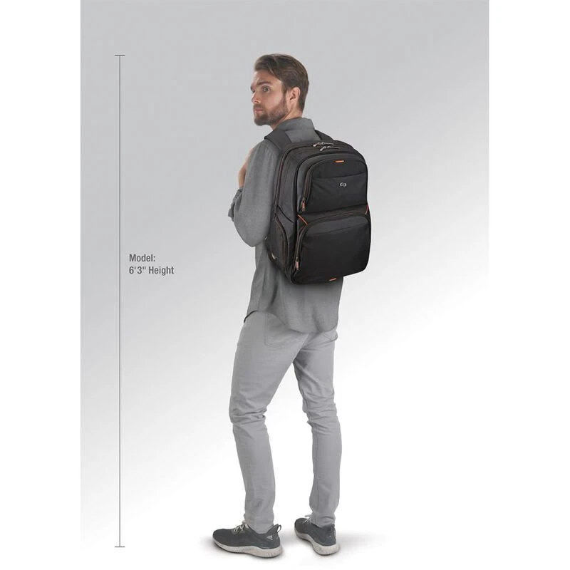 Solo NY Thrive Backpack Black Sportpursuit