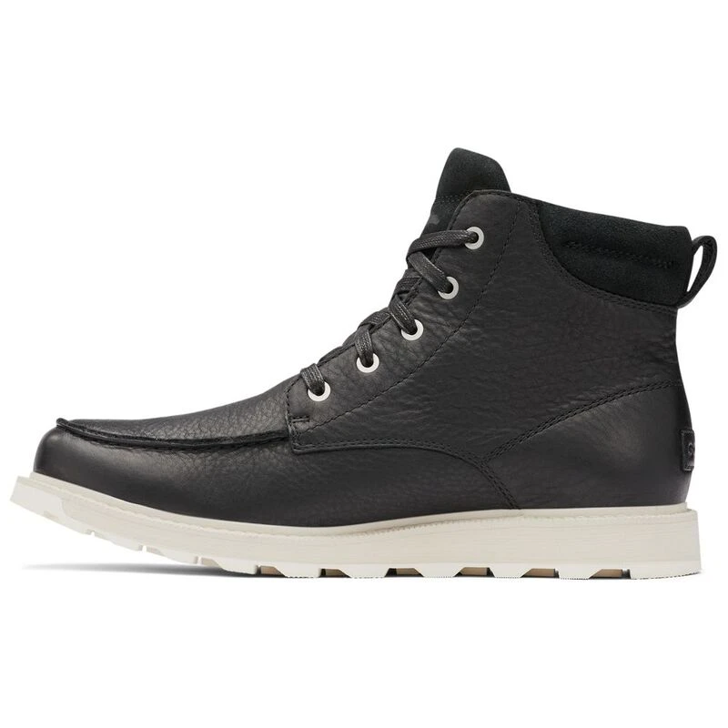 Sorel Mens Madson II Moc Toe WP Boots Black Dark Stone Sportpursui
