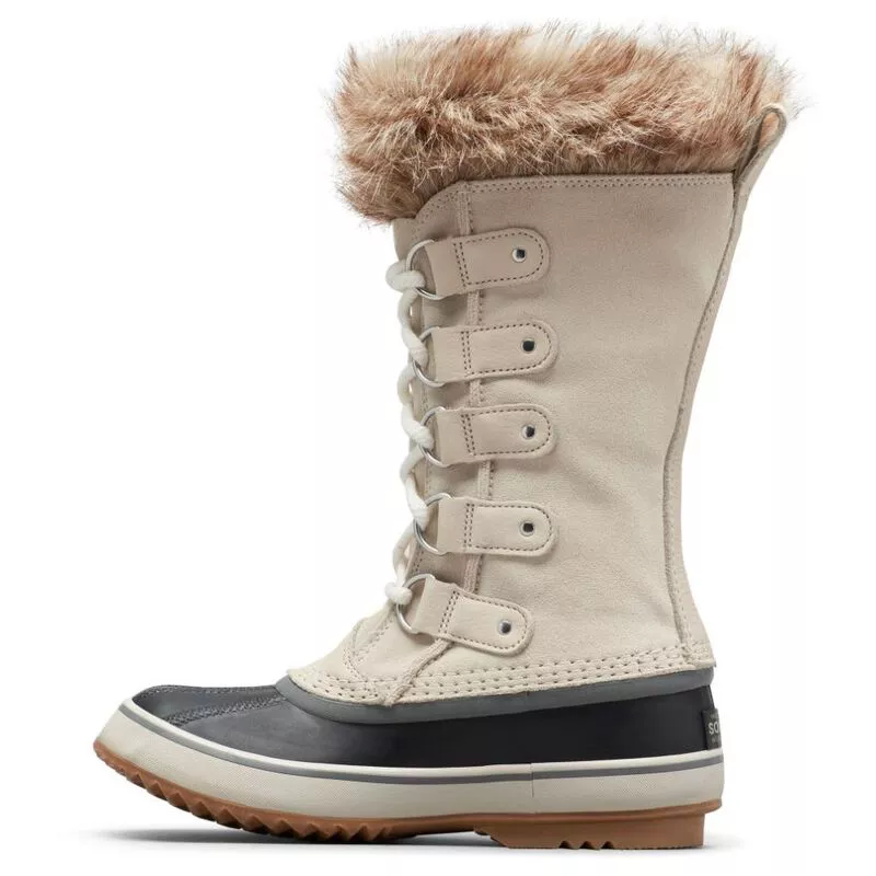 Sorel Womens Joan Of Arctic Boots Dark Stone Sea Salt Sportpursuit