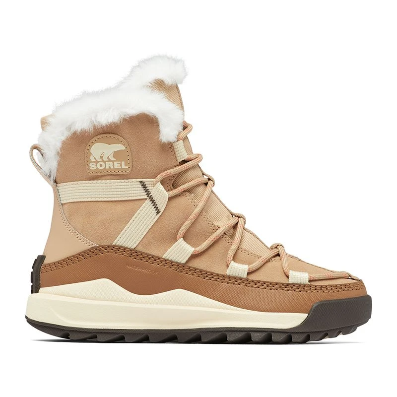 Sorel Womens Ona RMX Glacy Plus Snow Boots Canoe Sea Salt Sportpu