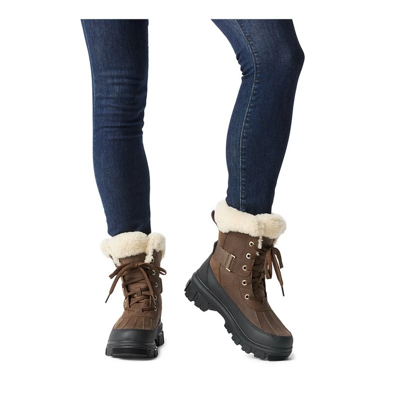 Sorel Womens Torino V Parc Snow Boots Brown Sportpursuit