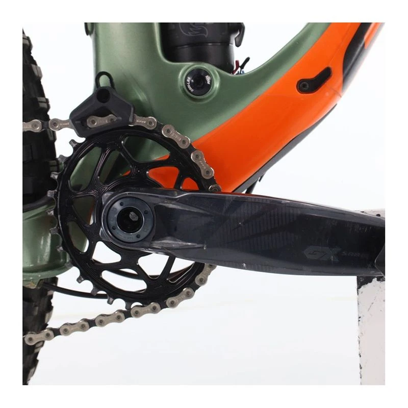 Scott Genius 30 Carbone GX Full Suspension Mountain Bike Green Orange