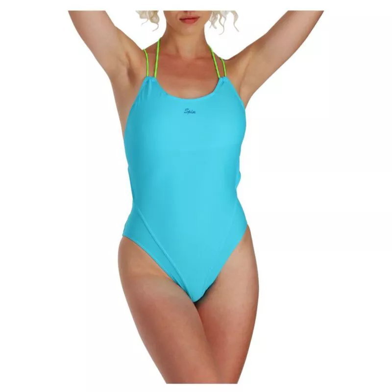 Turquoise swimming top costume