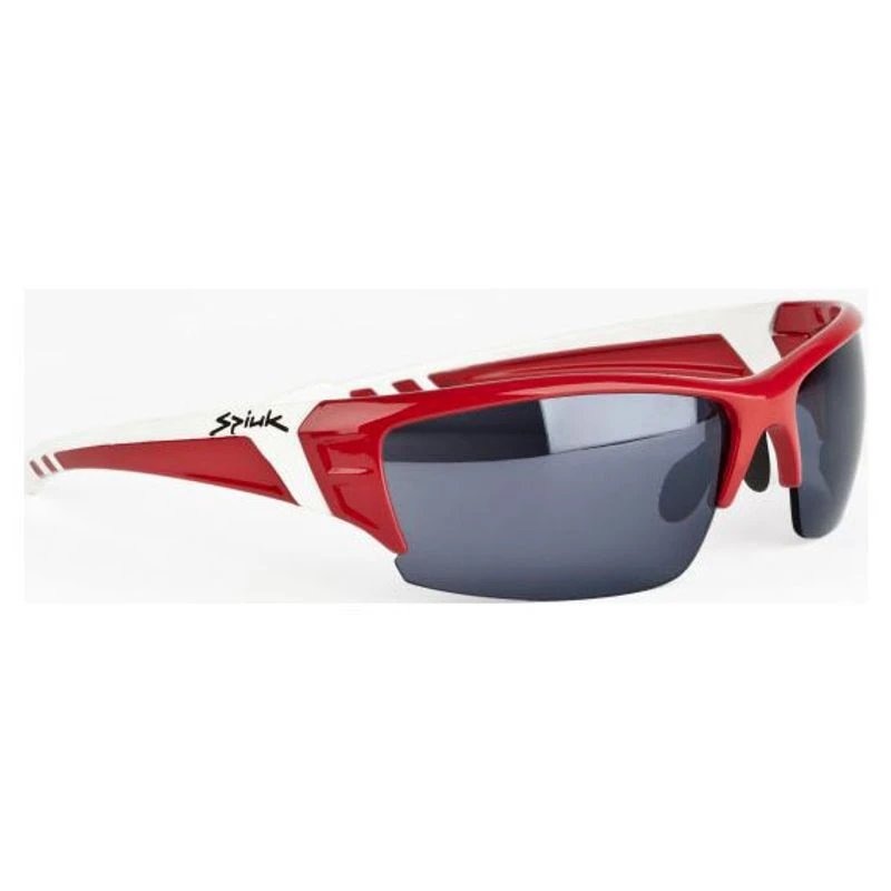 Spiuk Binomial Glasses Red White Mirror Smoke Sportpursuit