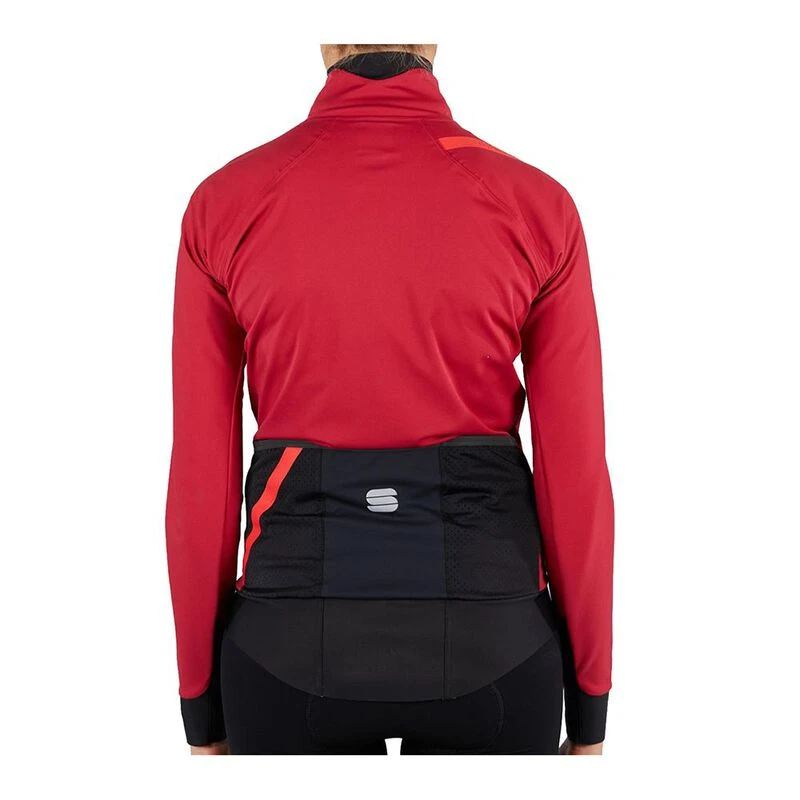 Sportful Womens Fiandre PRO ML Jacket (Red) | Sportpursuit.com