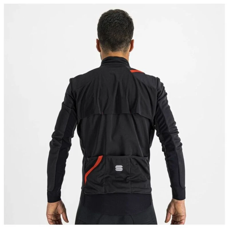 Sportful Mens Fiandre Warm Jacket (Black) | Sportpursuit.com