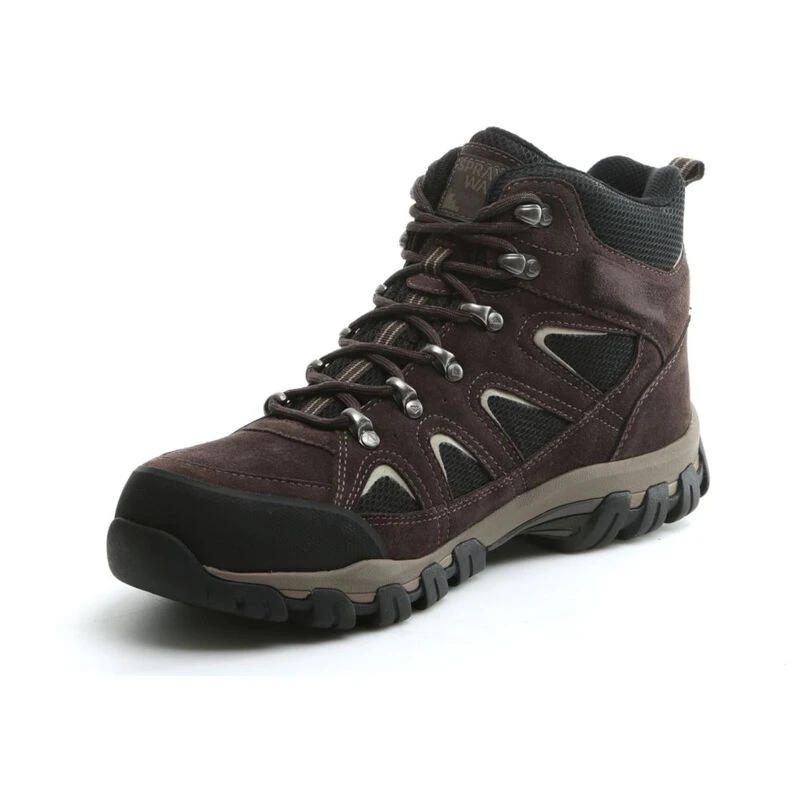 Sprayway Mens Mull Mid HydroDRY Hiking Boots (Brown) Sportpursuit.co
