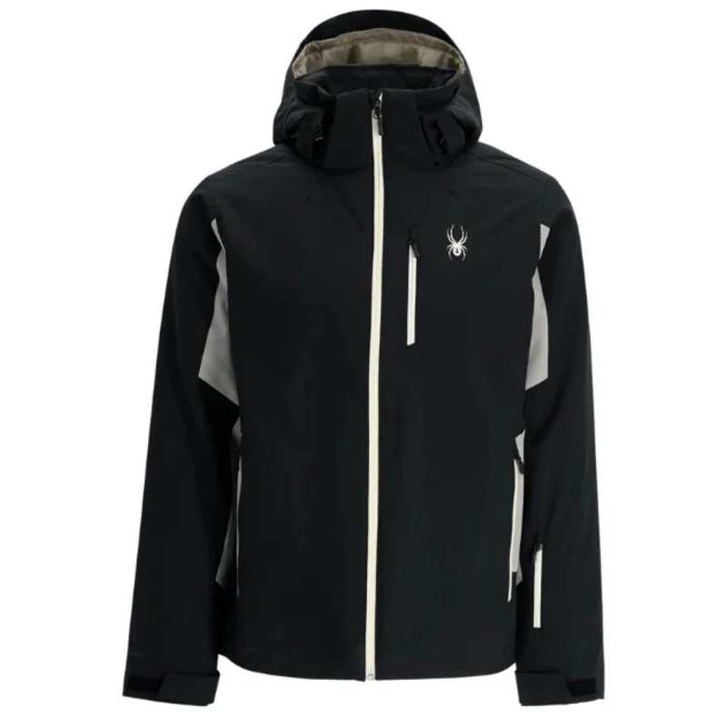 Veste Coupe-vent Homme Spyderpunk Brodée Légère – Polaire Softshell Déperlante S-2X