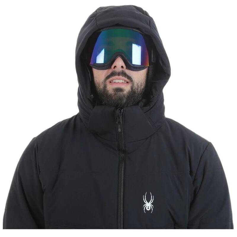 Spyder Mens Liability GTX Insulated Ski Jacket Black Sportpursuit