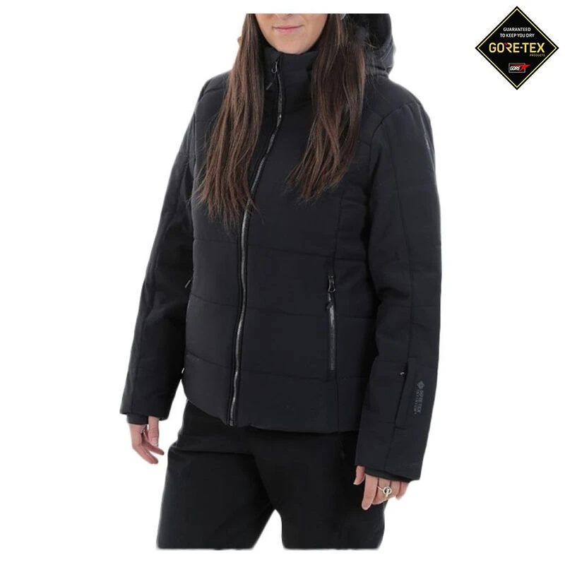 Spyder Womens Tresh GTX Synthetic Down Jacket Black Sportpursuit.c