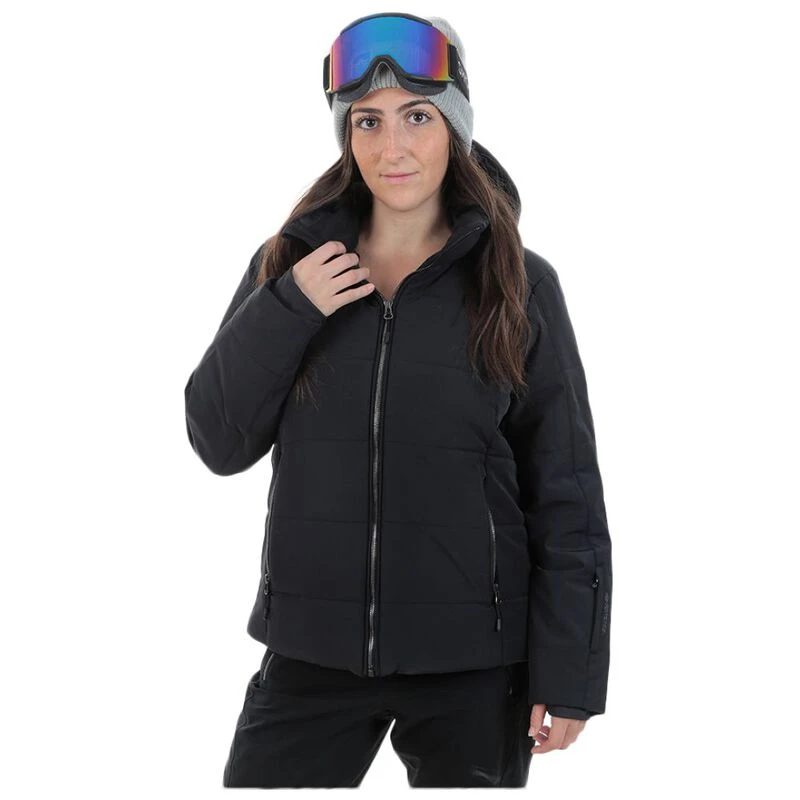 Spyder Womens Tresh GTX Synthetic Down Jacket Black Sportpursuit.c