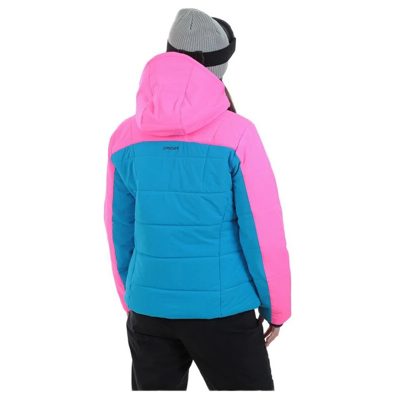 Spyder Womens Tresh GTX Synthetic Down Jacket Lagoon Sportpursuit
