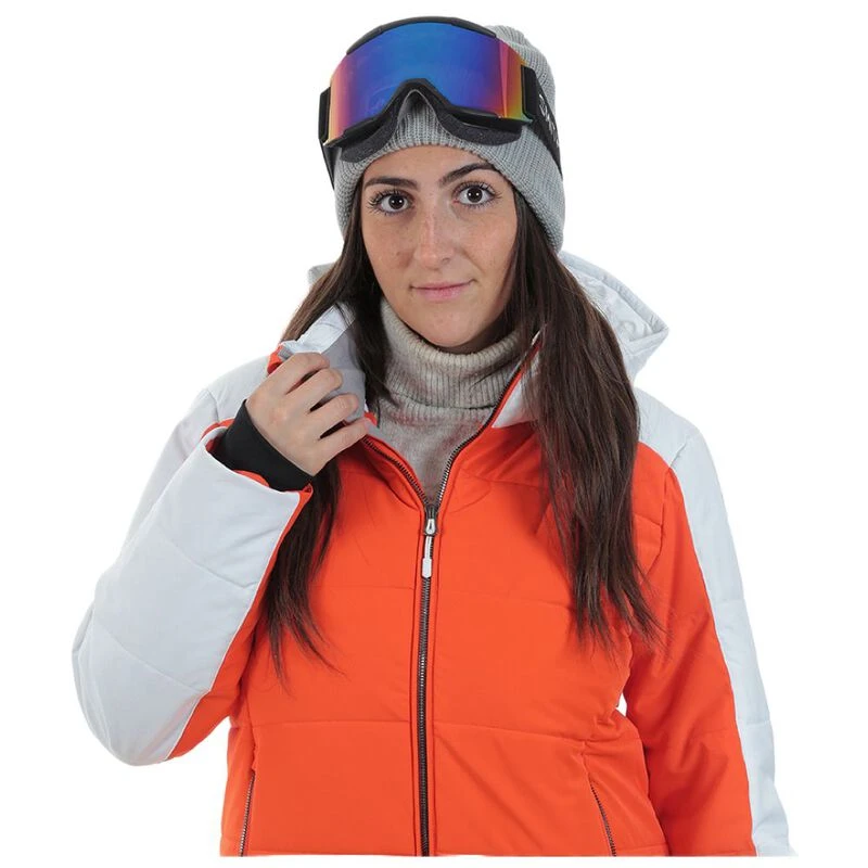 Spyder orange ski jacket store