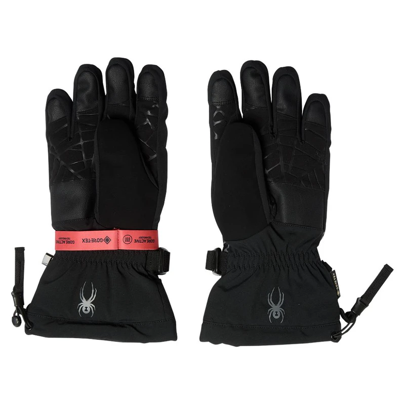 Spyder Mens Excel GTX Gloves (Black) | Sportpursuit.com