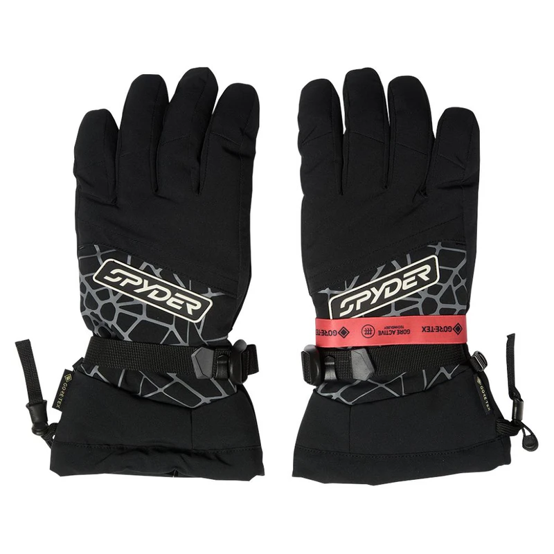 Spyder Mens Excel GTX Gloves (Black) | Sportpursuit.com