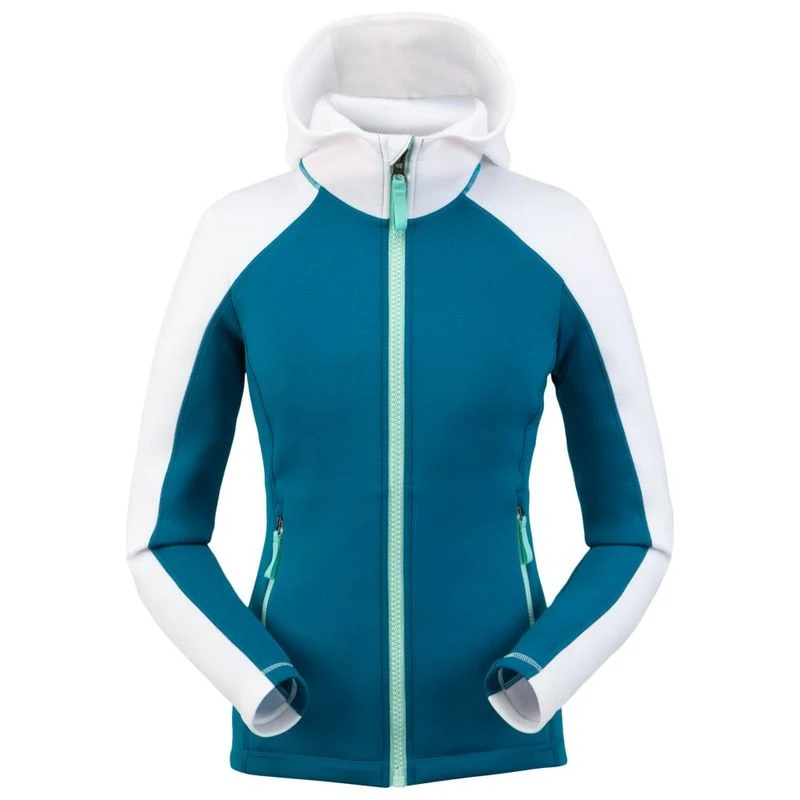 Spyder Womens Modish Jacket Turquoise Aqua Sportpursuit