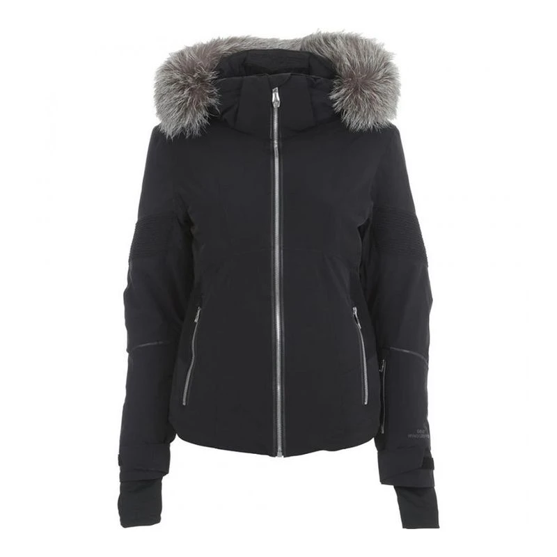 Spyder Womens Diabla Jacket Black Black Sportpursuit