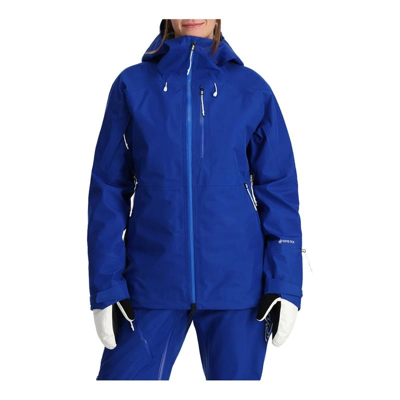 Spyder Womens Solitaire GTX Shell Jacket Electric Blue Sportpursui
