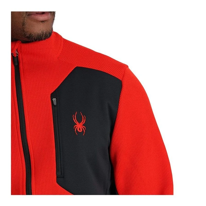 Spyder Bandit Full Zip Herren Fleecejacke Schwarz | 50 | M-58799256.1 - View #10